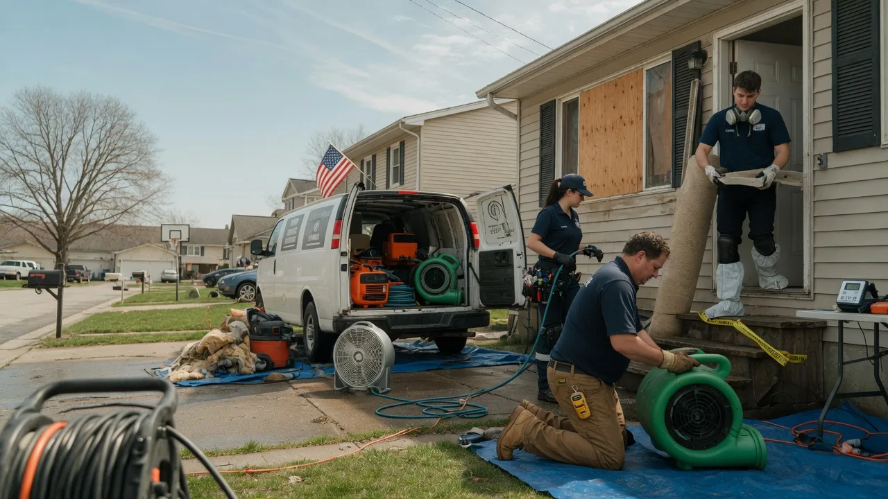 Water Damage Restoration in Clarence, IA near me